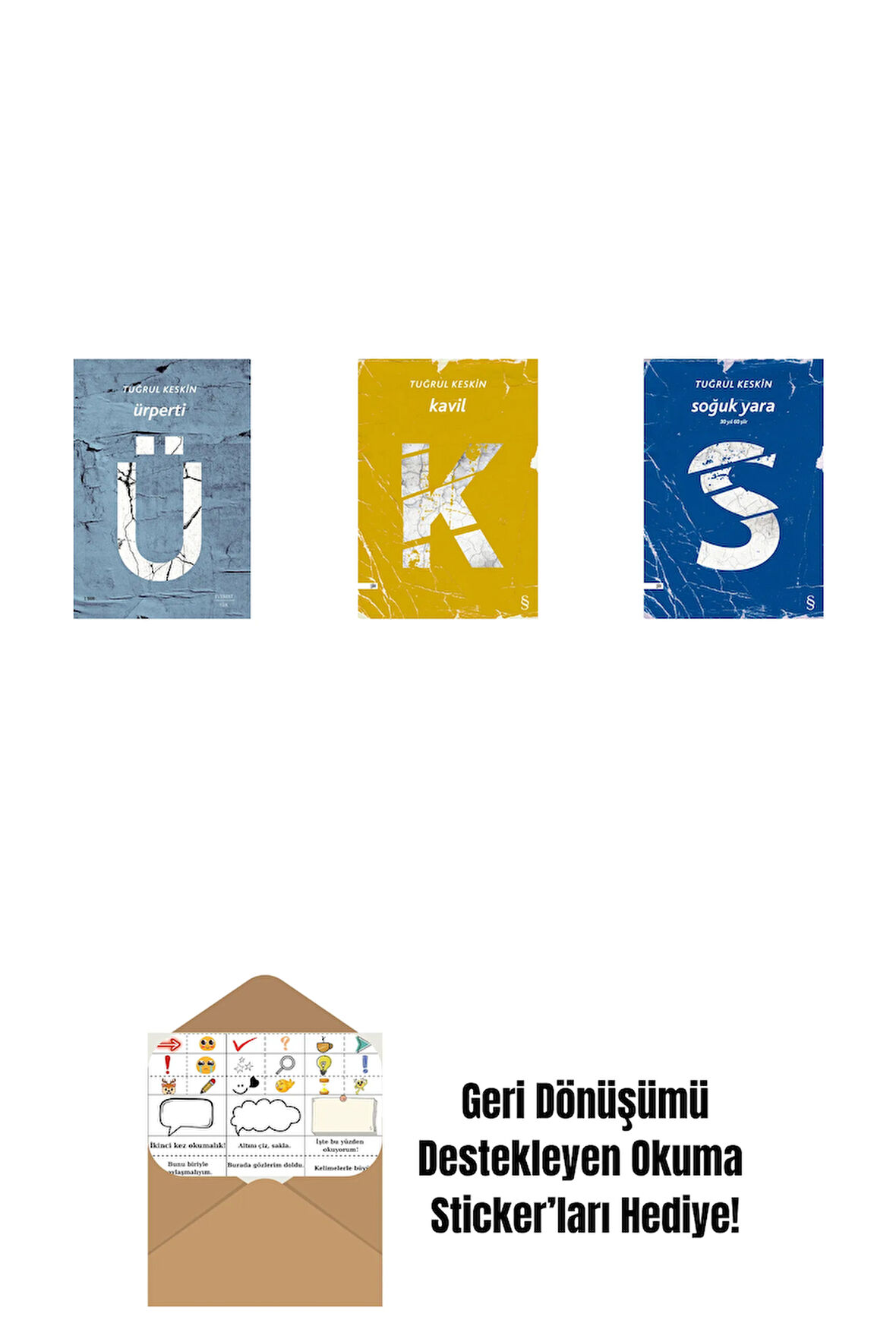 Ürperti + Kavil + Soğuk Yara + Okuma Sticker'ları