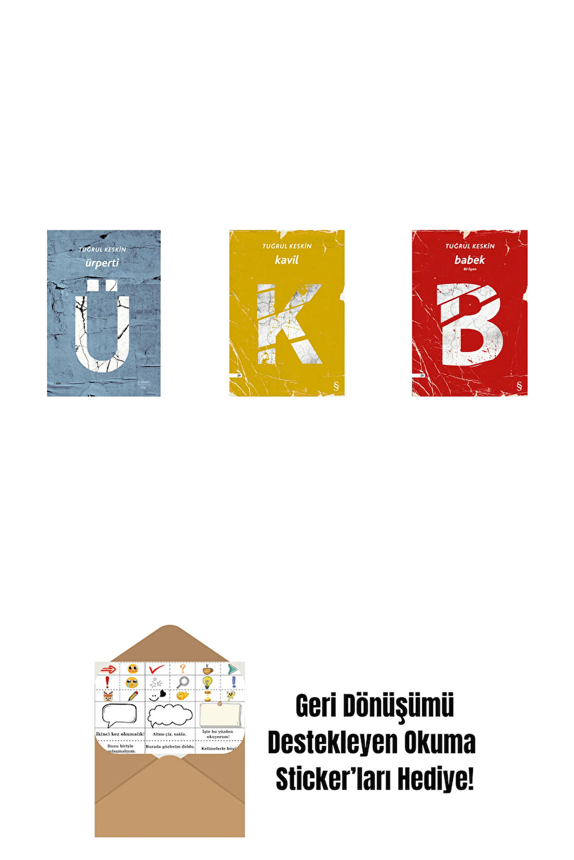 Ürperti + Kavil + Babek + Okuma Sticker'ları