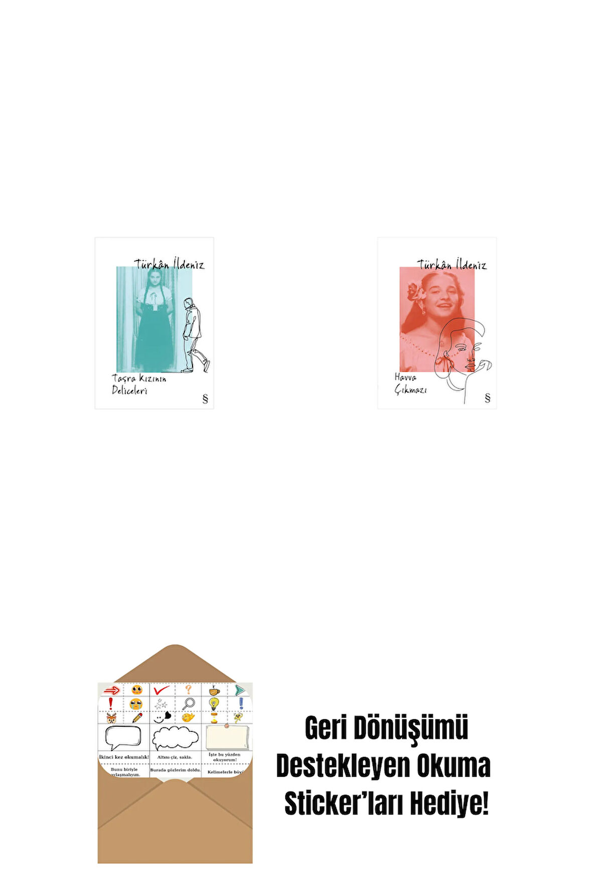 Taşra Kızının Deliceleri + Havva Çıkmazı + Okuma Sticker'ları