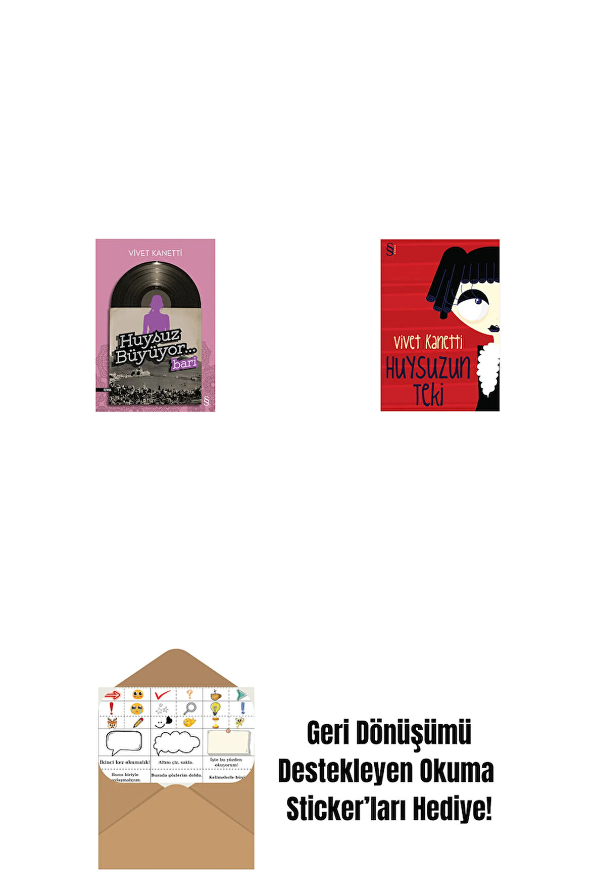 Huysuz Büyüyor... + Huysuzun Teki + Okuma Sticker'ları