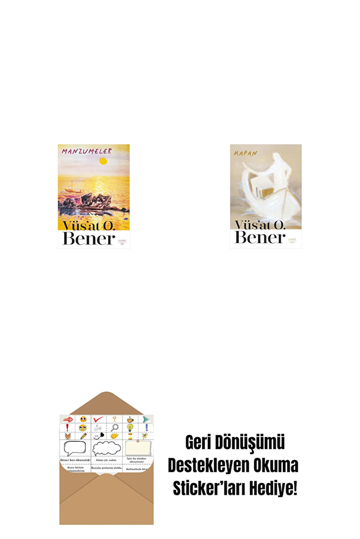 Manzumeler + Kapan + Okuma Sticker'ları