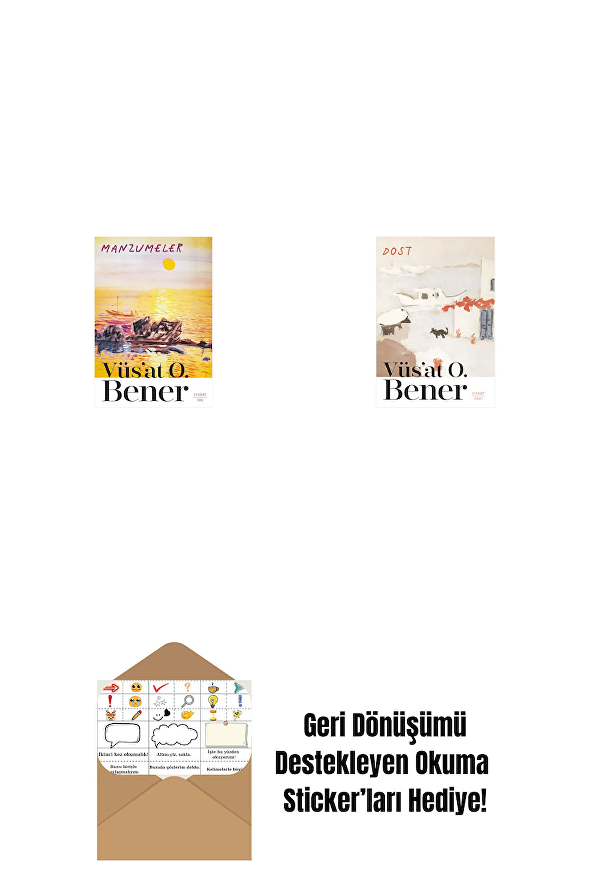 Manzumeler + Dost + Okuma Sticker'ları