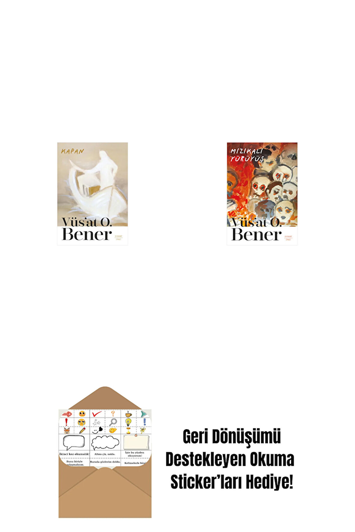 Kapan + Mızıkalı Yürüyüş + Okuma Sticker'ları