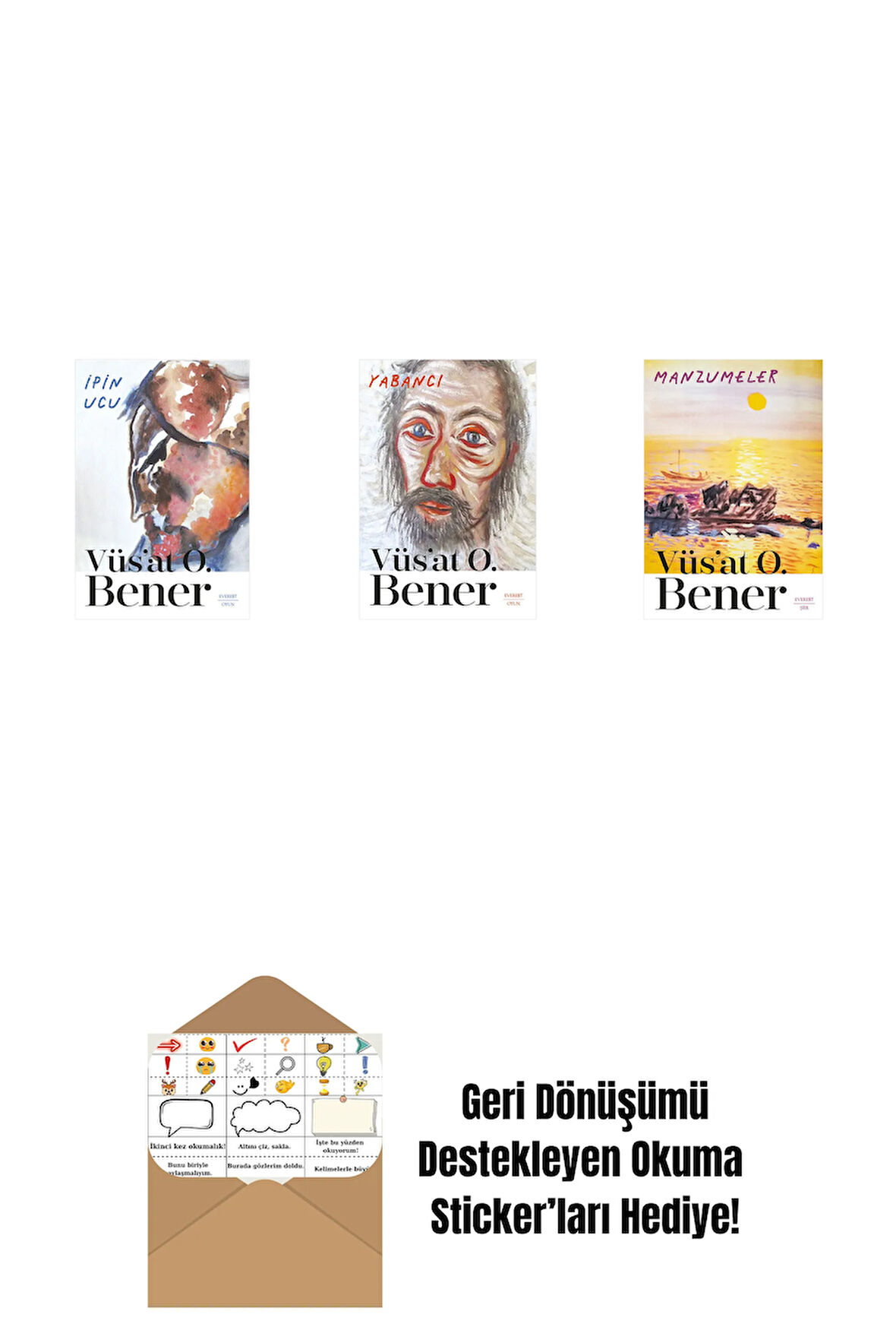 İpin Ucu + Yabancı + Manzumeler + Okuma Sticker'ları