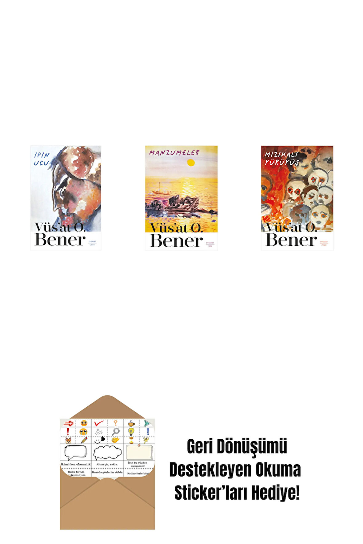 İpin Ucu + Manzumeler + Mızıkalı Yürüyüş + Okuma Sticker'ları