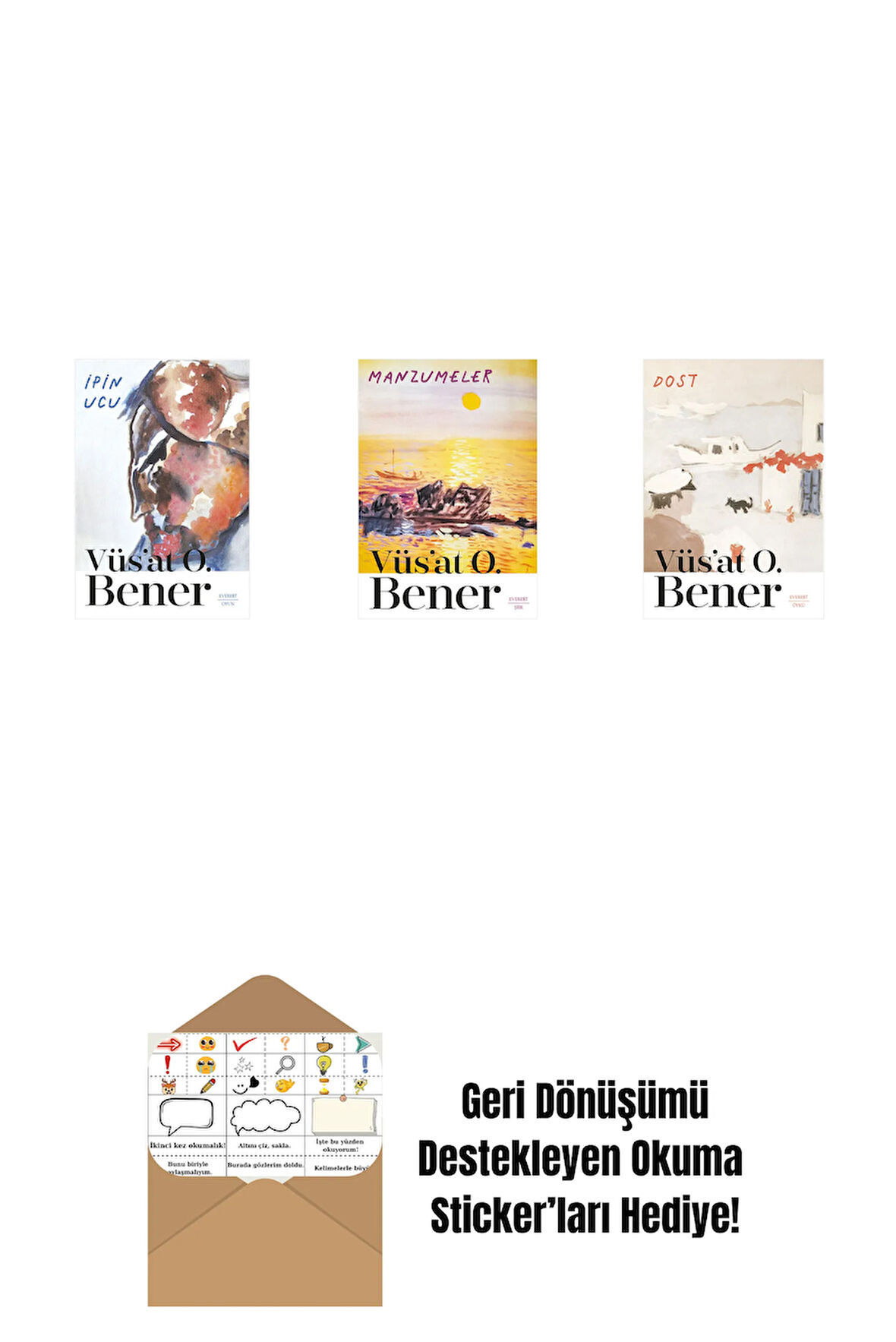 İpin Ucu + Manzumeler + Dost + Okuma Sticker'ları