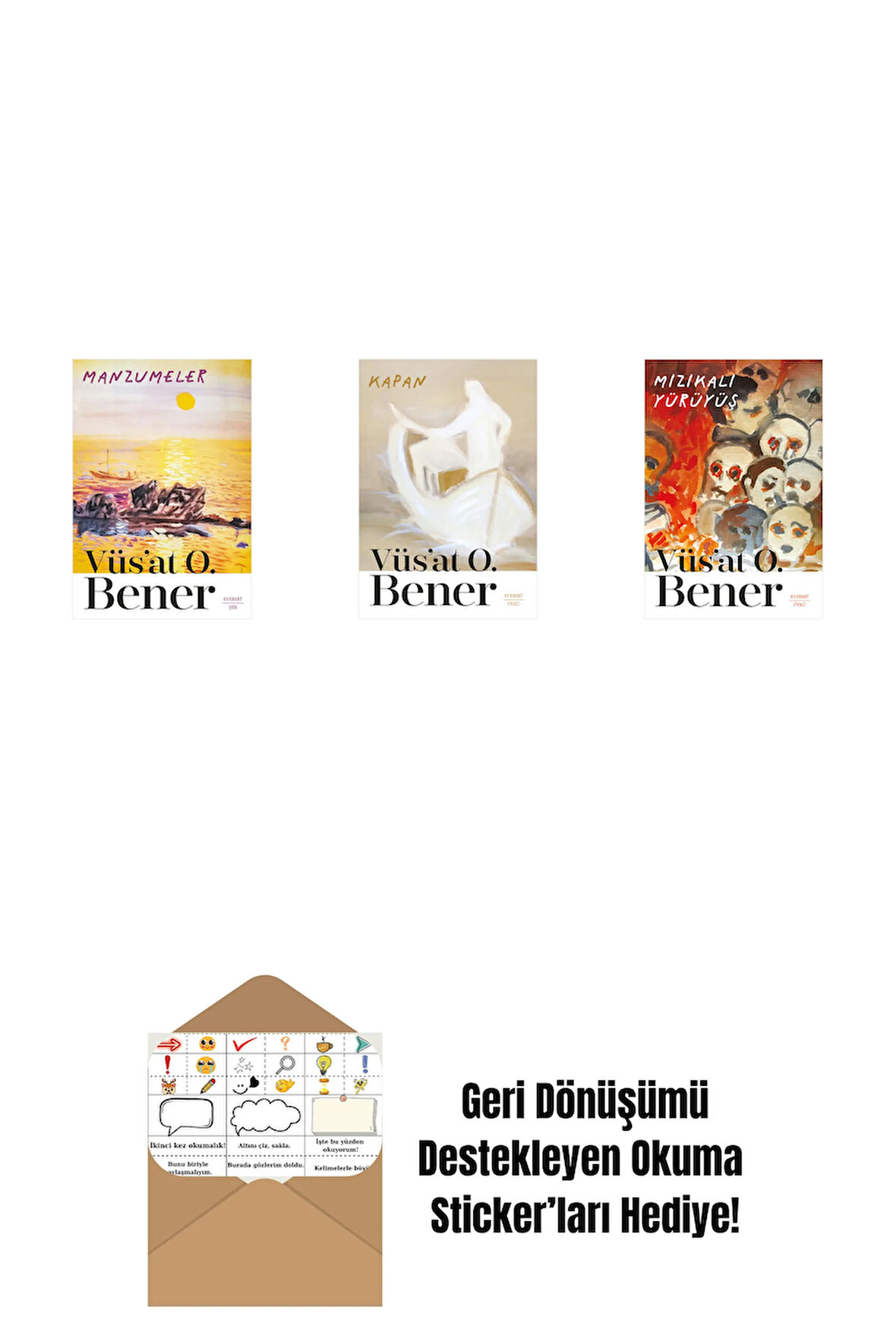 Manzumeler + Kapan + Mızıkalı Yürüyüş + Okuma Sticker'ları