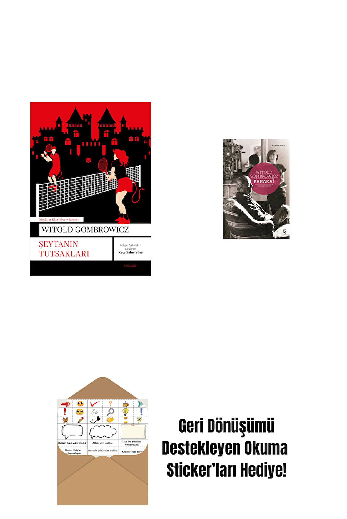 Şeytanın Tutsakları + Bakakai + Okuma Sticker'ları