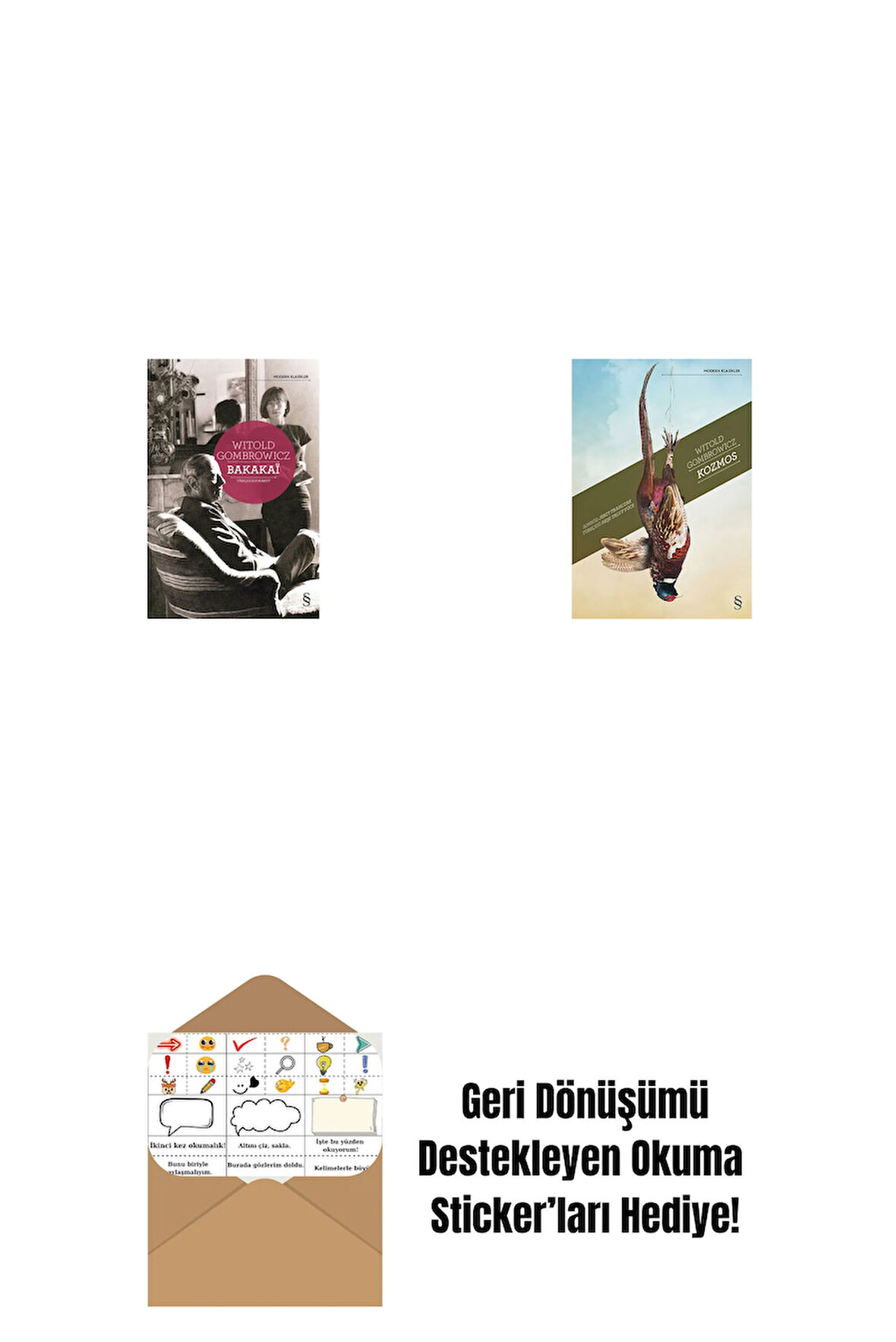 Bakakai + Kozmos + Okuma Sticker'ları