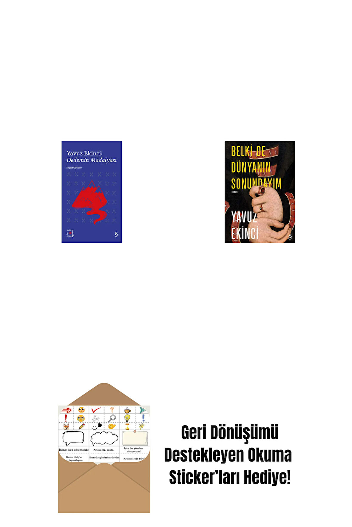 Everest Açıkhava 39 - Dedemin Madalyası + Belki de Dünyanın Sonundayım (Ciltli) + Okuma Sticker'ları