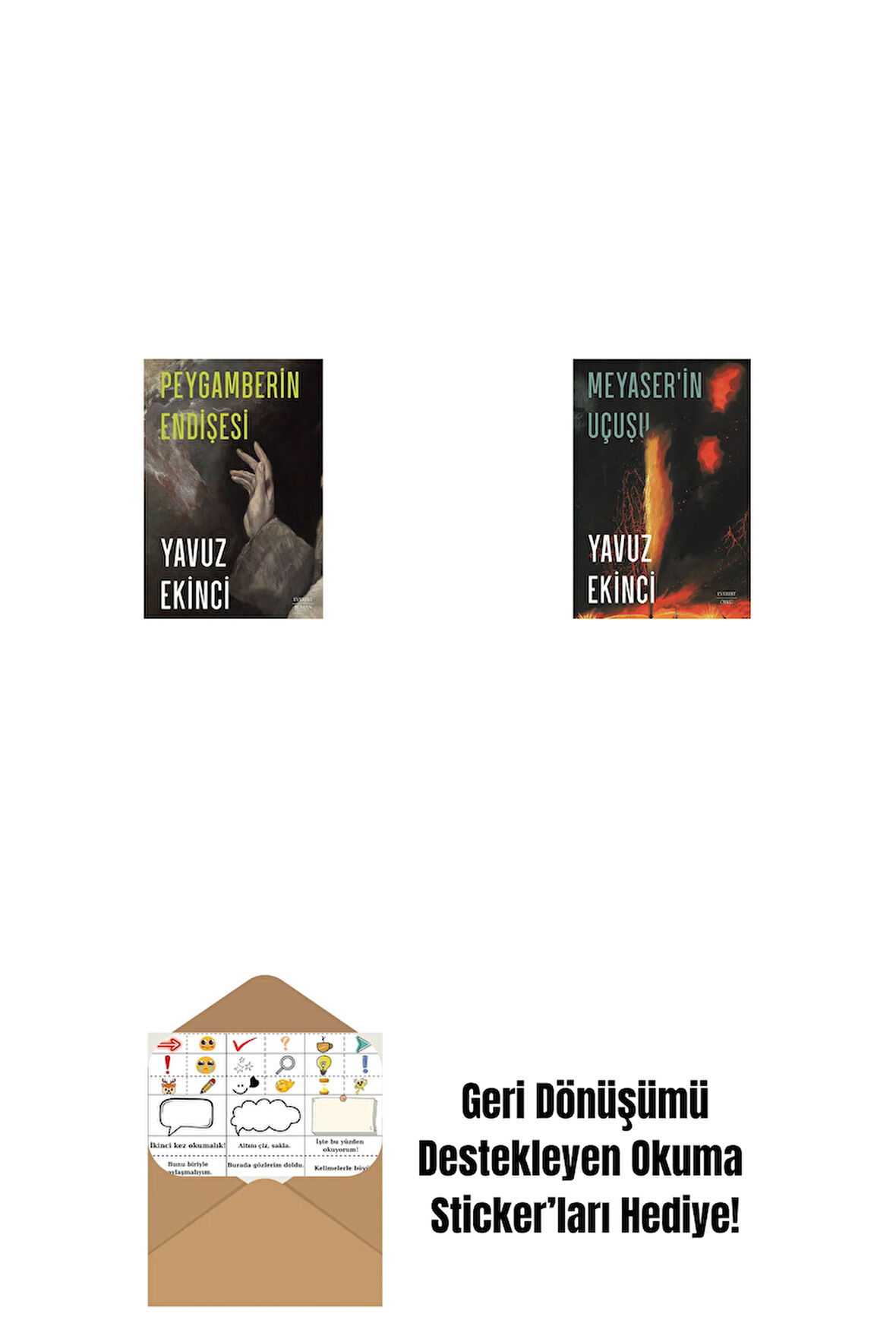 Peygamberin Endişesi + Meyaser'in Uçuşu + Okuma Sticker'ları