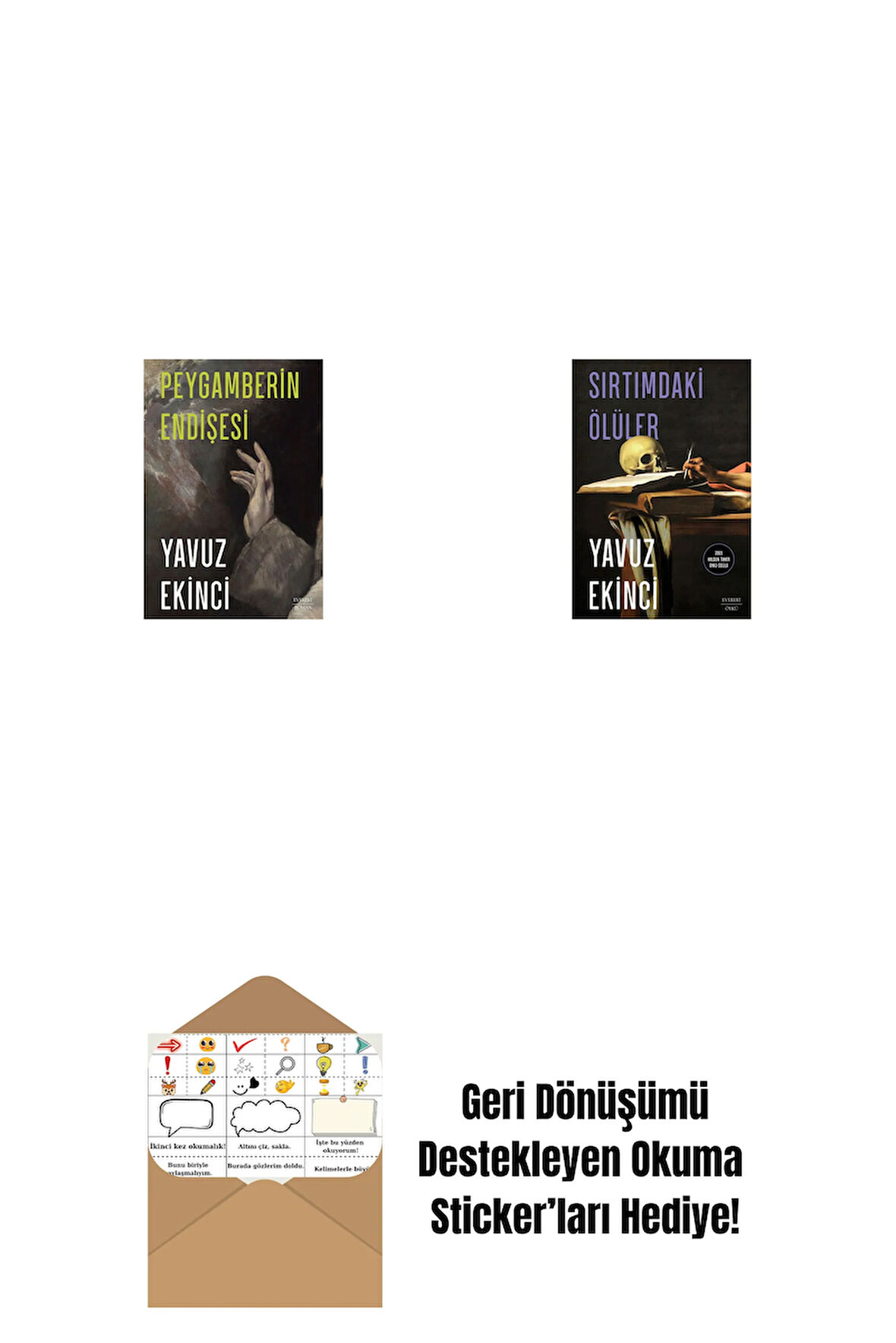 Peygamberin Endişesi + Sırtımdaki Ölüler + Okuma Sticker'ları