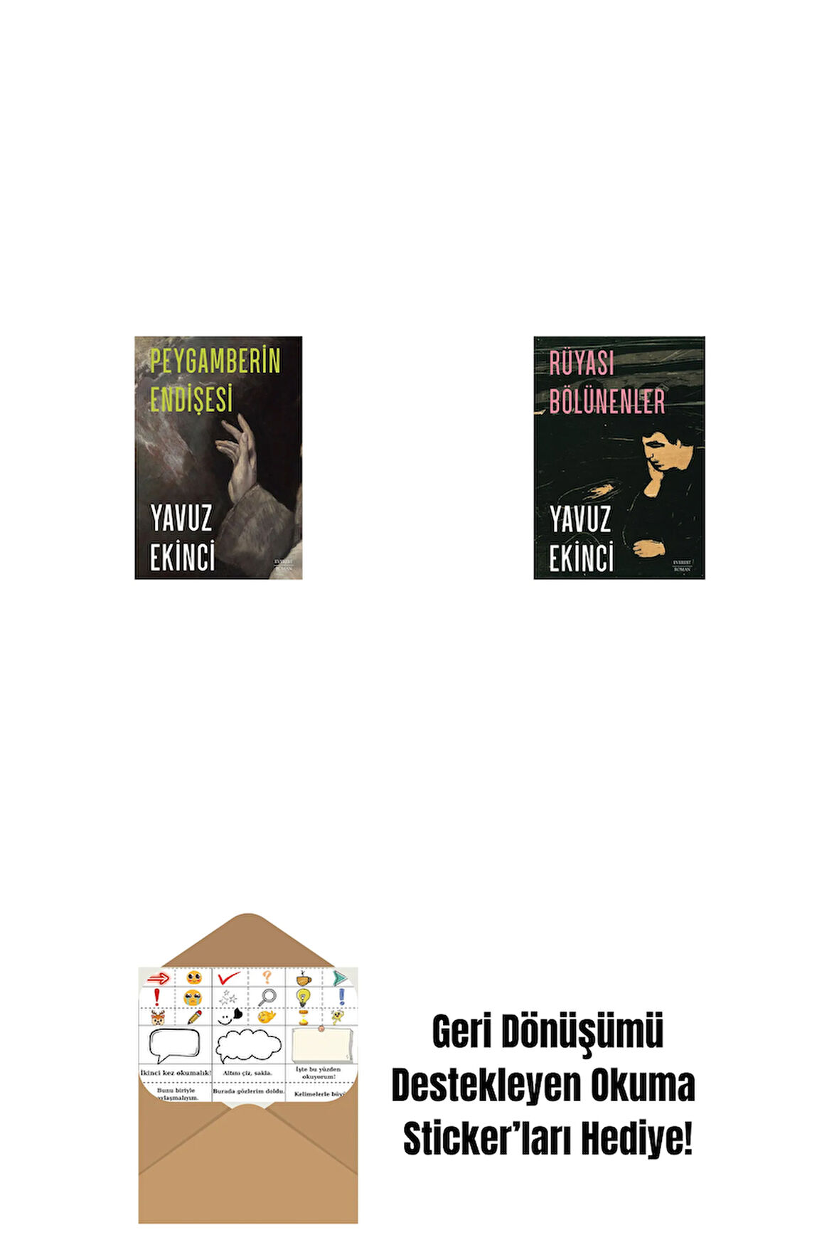 Peygamberin Endişesi + Rüyası Bölünenler + Okuma Sticker'ları