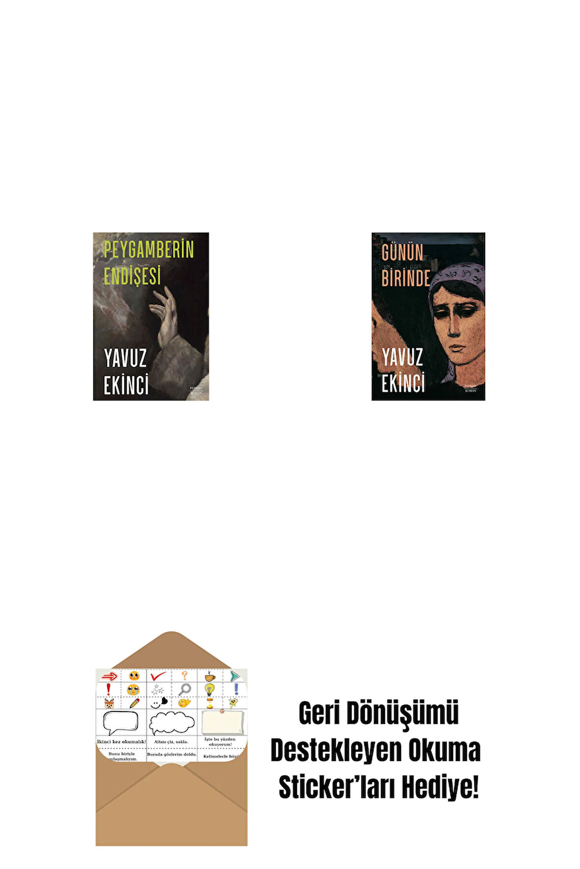 Peygamberin Endişesi + Günün Birinde + Okuma Sticker'ları