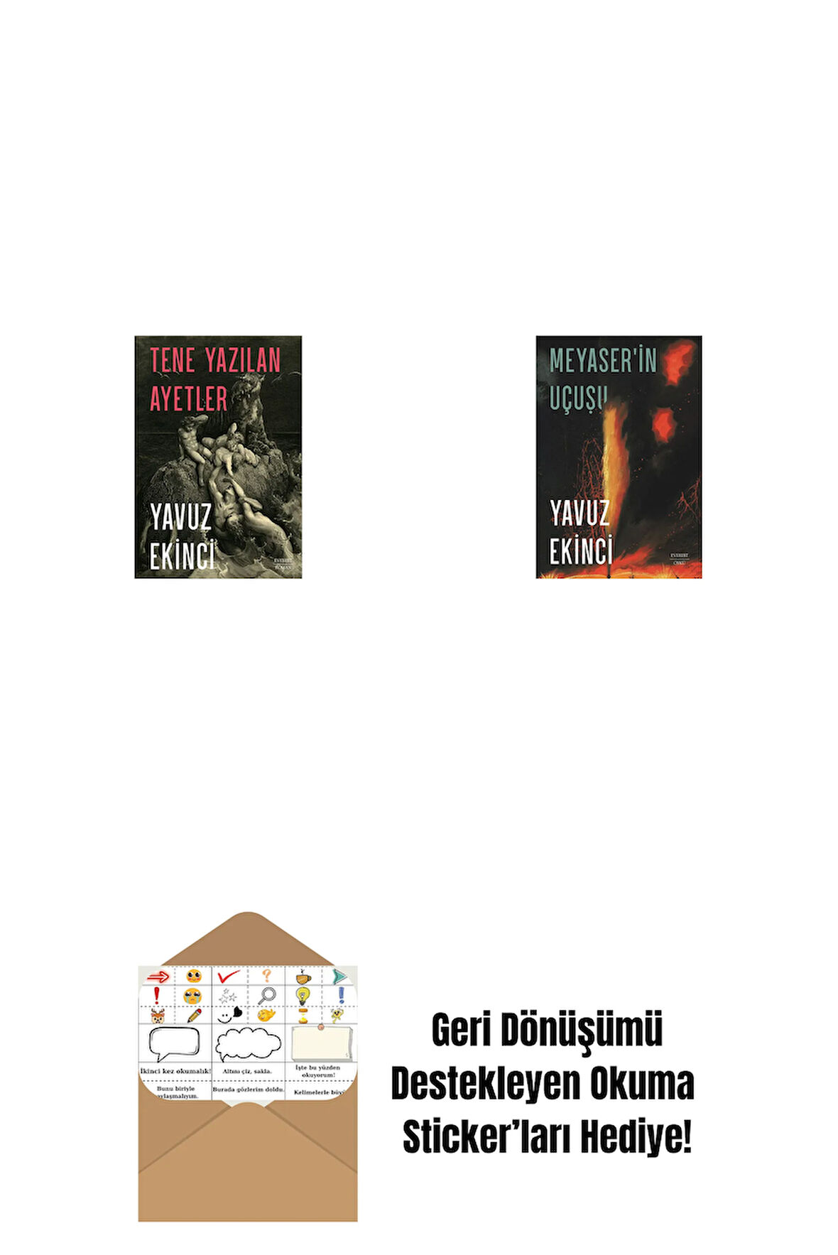 Tene Yazılan Ayetler + Meyaser'in Uçuşu + Okuma Sticker'ları