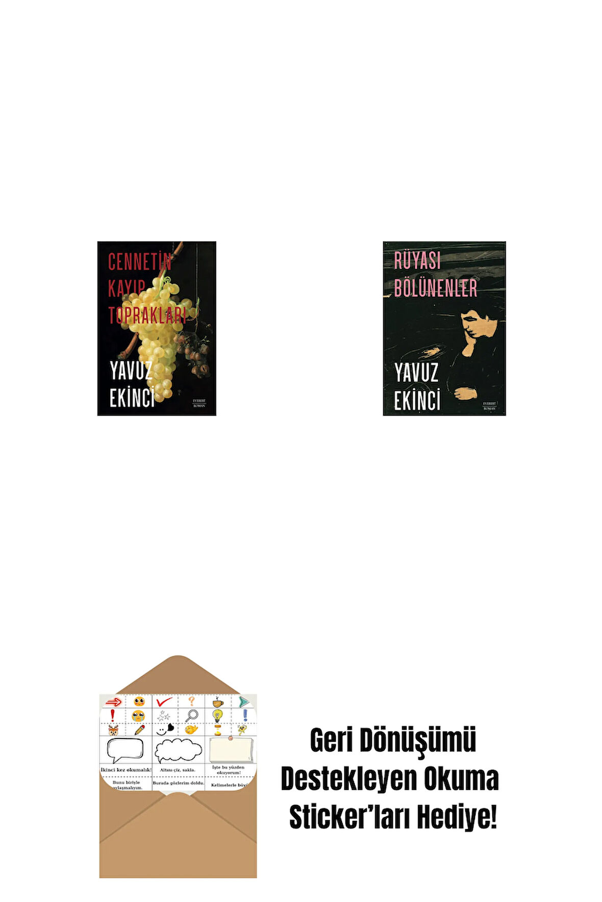 Cennetin Kayıp Toprakları + Rüyası Bölünenler + Okuma Sticker'ları