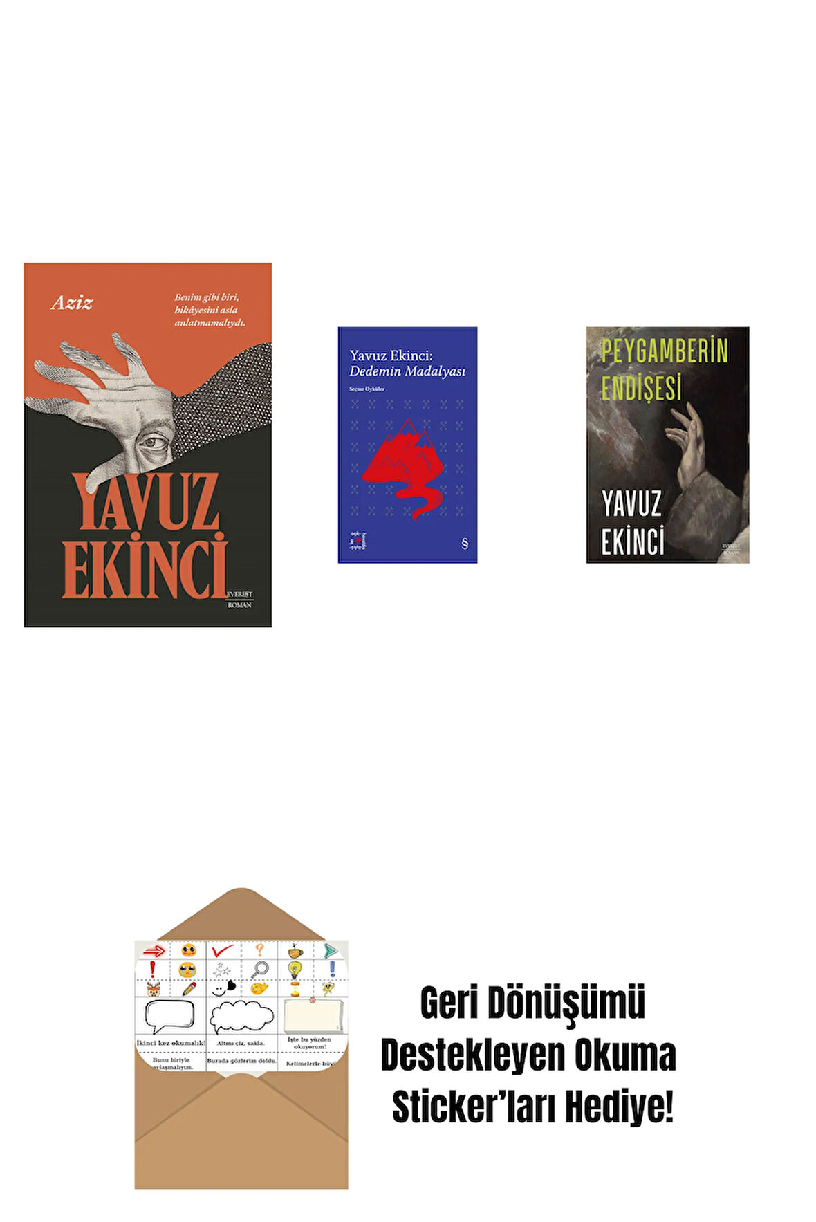 Aziz + Everest Açıkhava 39 - Dedemin Madalyası + Peygamberin Endişesi + Okuma Sticker'ları
