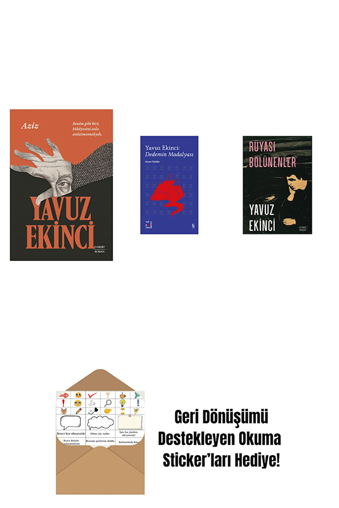 Aziz + Everest Açıkhava 39 - Dedemin Madalyası + Rüyası Bölünenler + Okuma Sticker'ları