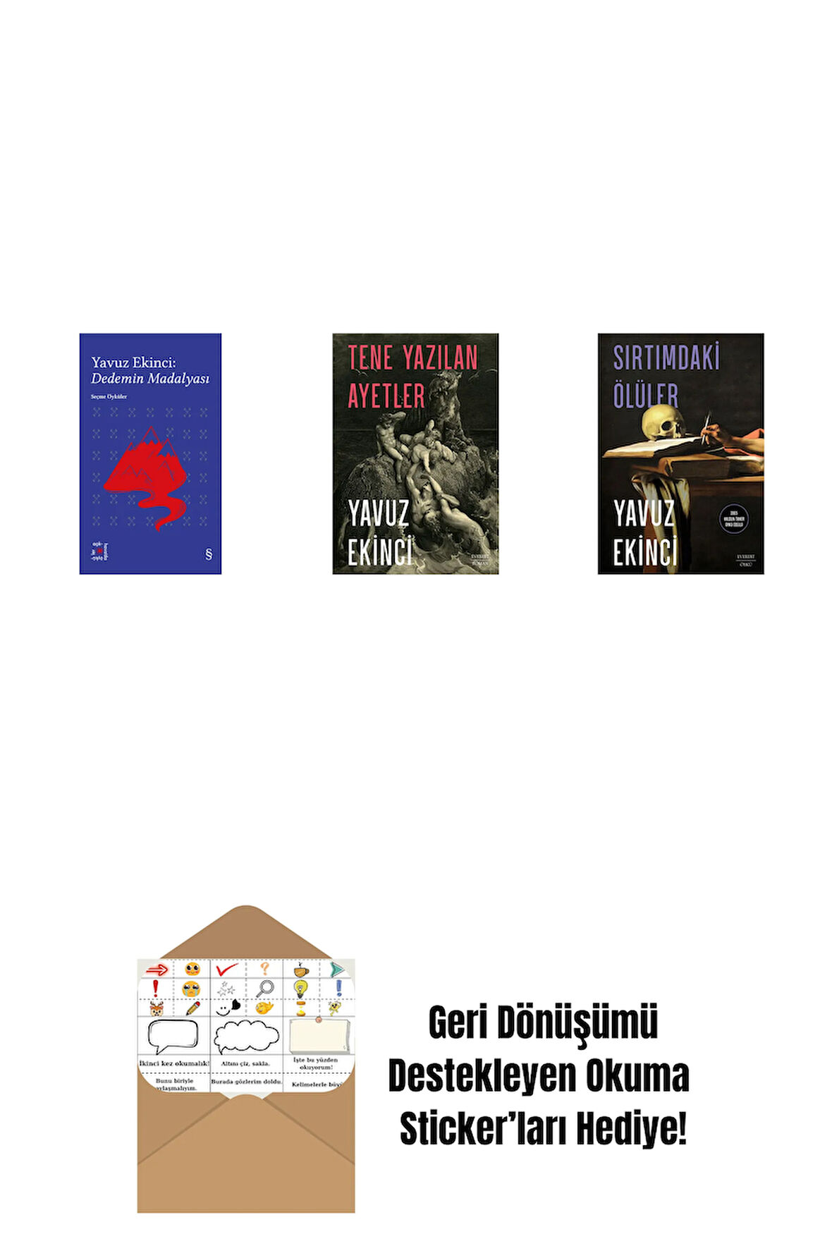 Everest Açıkhava 39 - Dedemin Madalyası + Tene Yazılan Ayetler + Sırtımdaki Ölüler + Okuma Sticker'ları