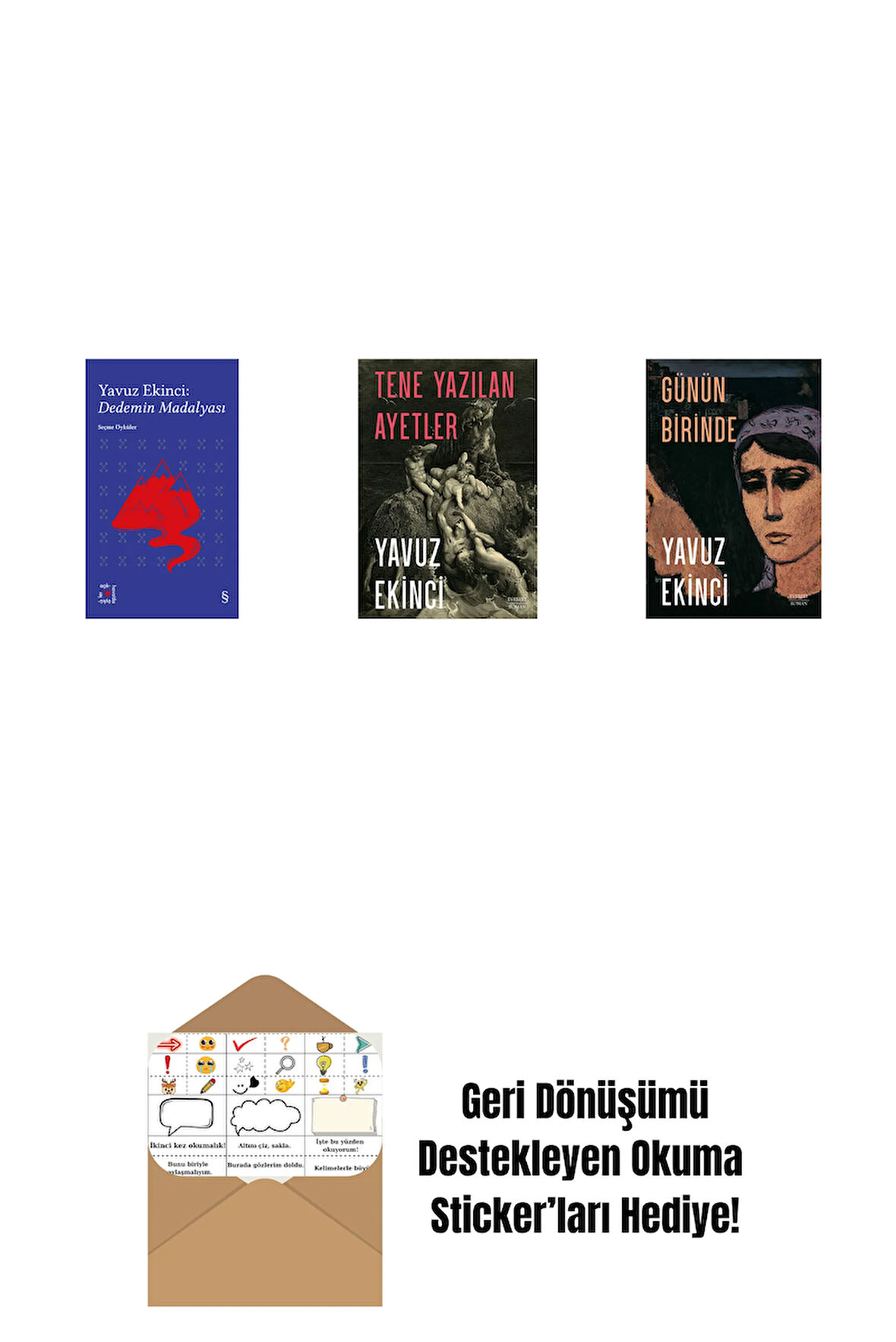 Everest Açıkhava 39 - Dedemin Madalyası + Tene Yazılan Ayetler + Günün Birinde + Okuma Sticker'ları