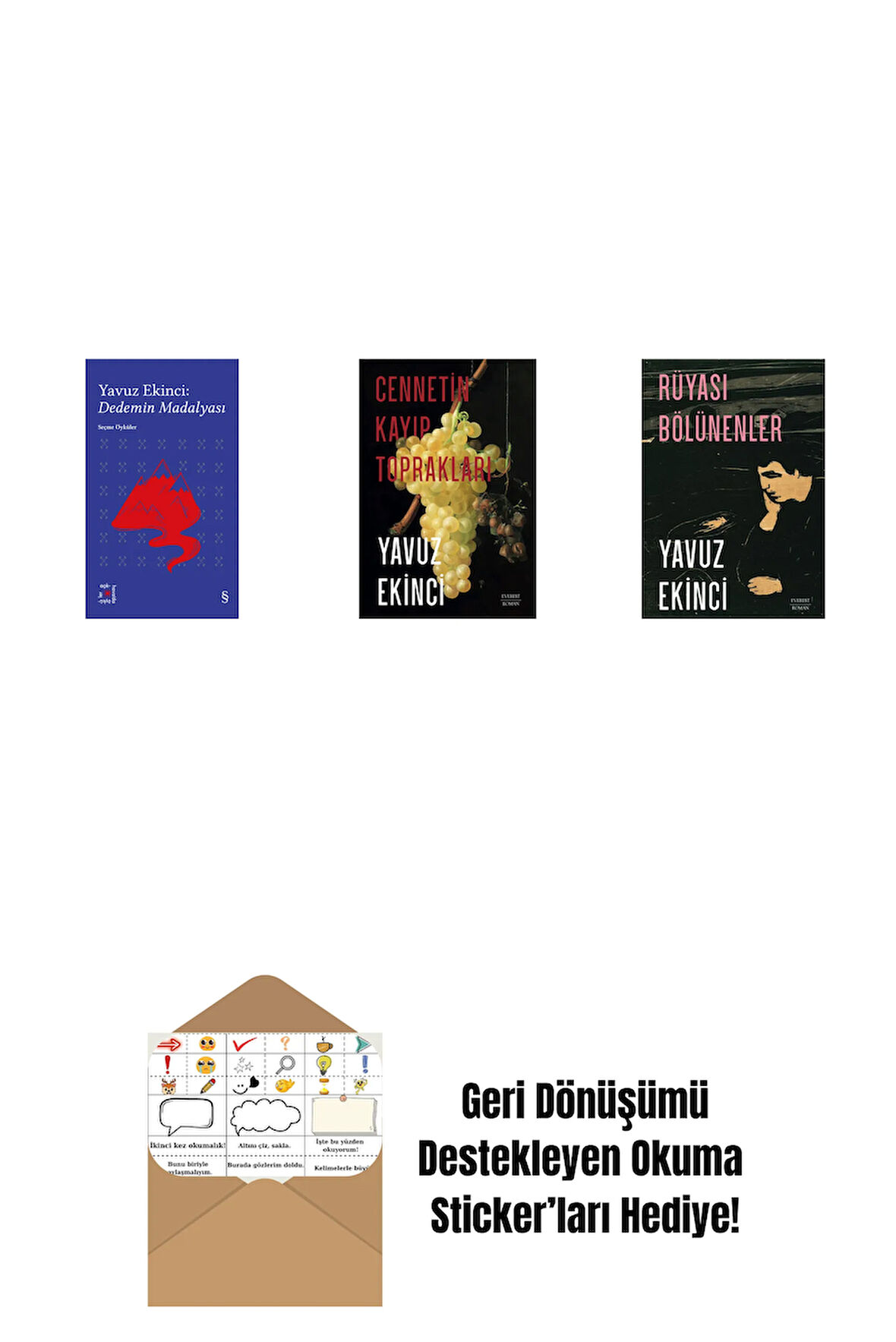 Everest Açıkhava 39 - Dedemin Madalyası + Cennetin Kayıp Toprakları + Rüyası Bölünenler + Okuma Sticker'ları