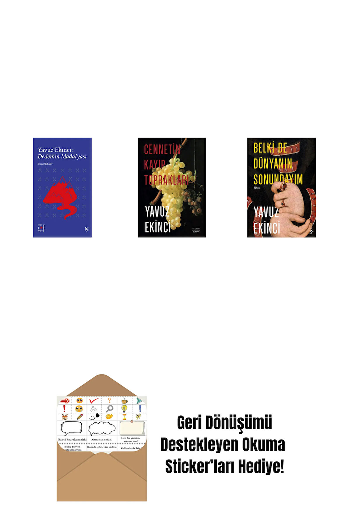 Everest Açıkhava 39 - Dedemin Madalyası + Cennetin Kayıp Toprakları + Belki de Dünyanın Sonundayım + Okuma Sticker'ları