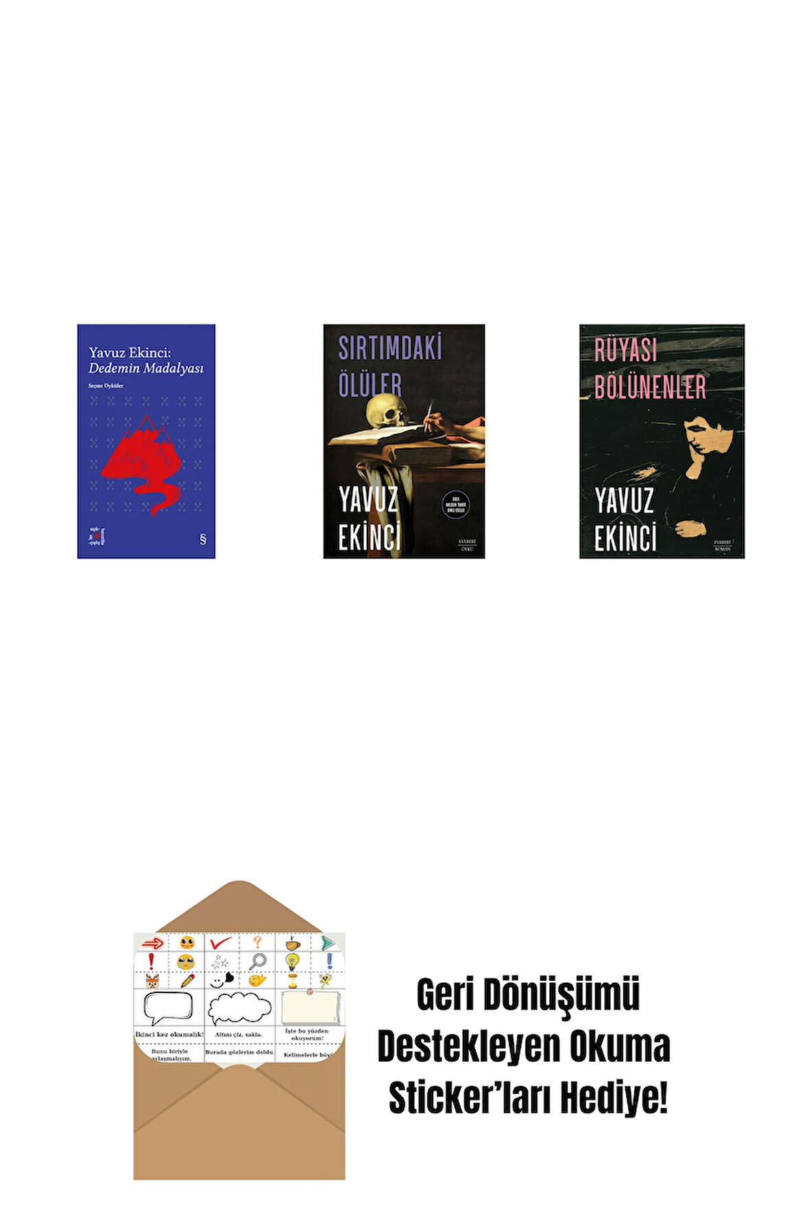 Everest Açıkhava 39 - Dedemin Madalyası + Sırtımdaki Ölüler + Rüyası Bölünenler + Okuma Sticker'ları