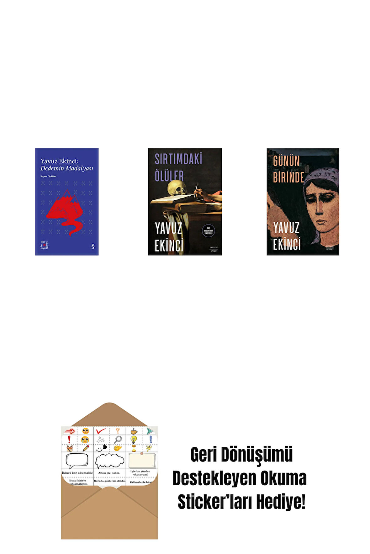 Everest Açıkhava 39 - Dedemin Madalyası + Sırtımdaki Ölüler + Günün Birinde + Okuma Sticker'ları