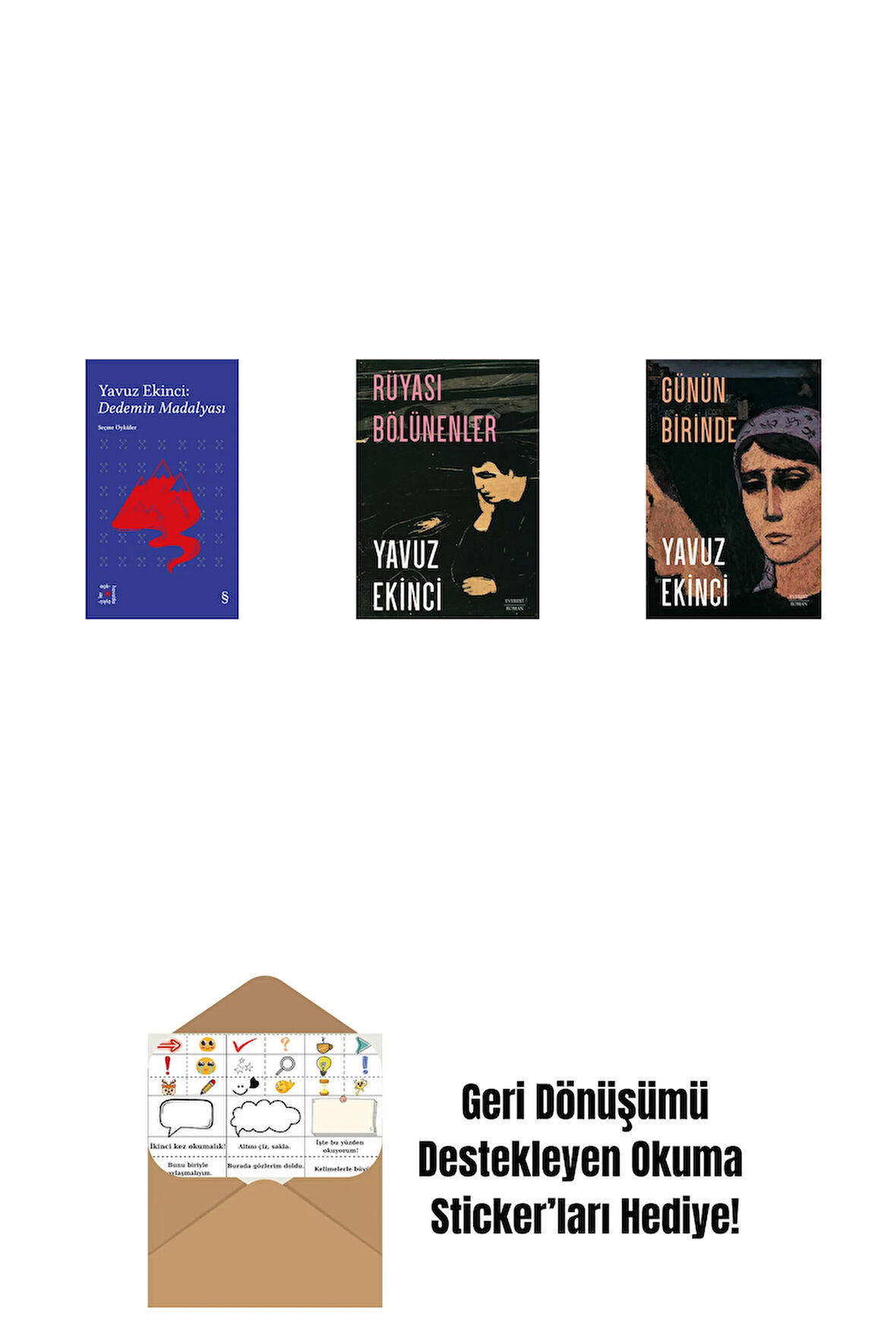 Everest Açıkhava 39 - Dedemin Madalyası + Rüyası Bölünenler + Günün Birinde + Okuma Sticker'ları