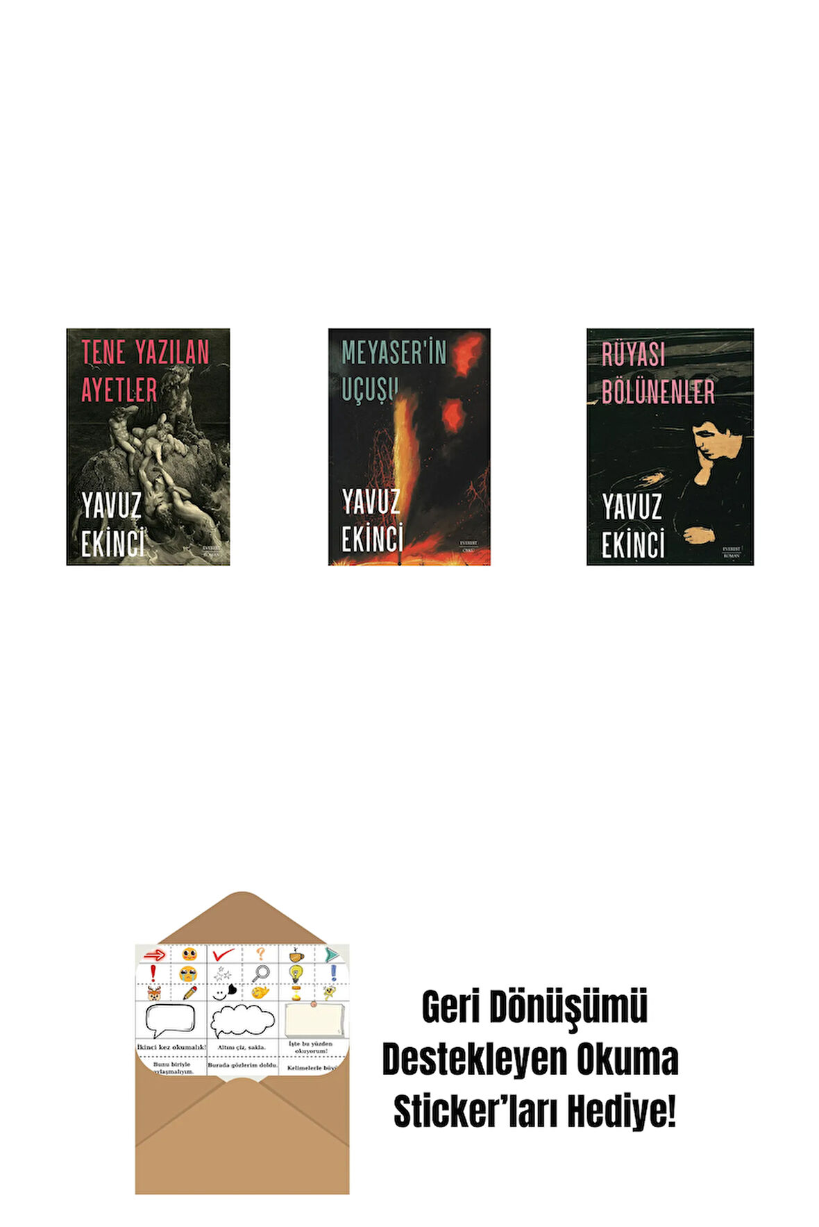 Tene Yazılan Ayetler + Meyaser'in Uçuşu + Rüyası Bölünenler + Okuma Sticker'ları