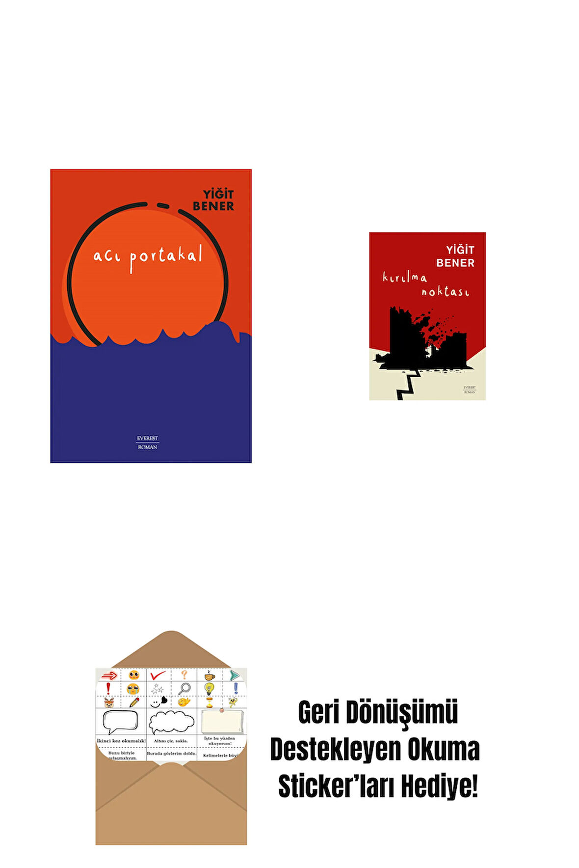 Acı Portakal + Kırılma Noktası + Okuma Sticker'ları