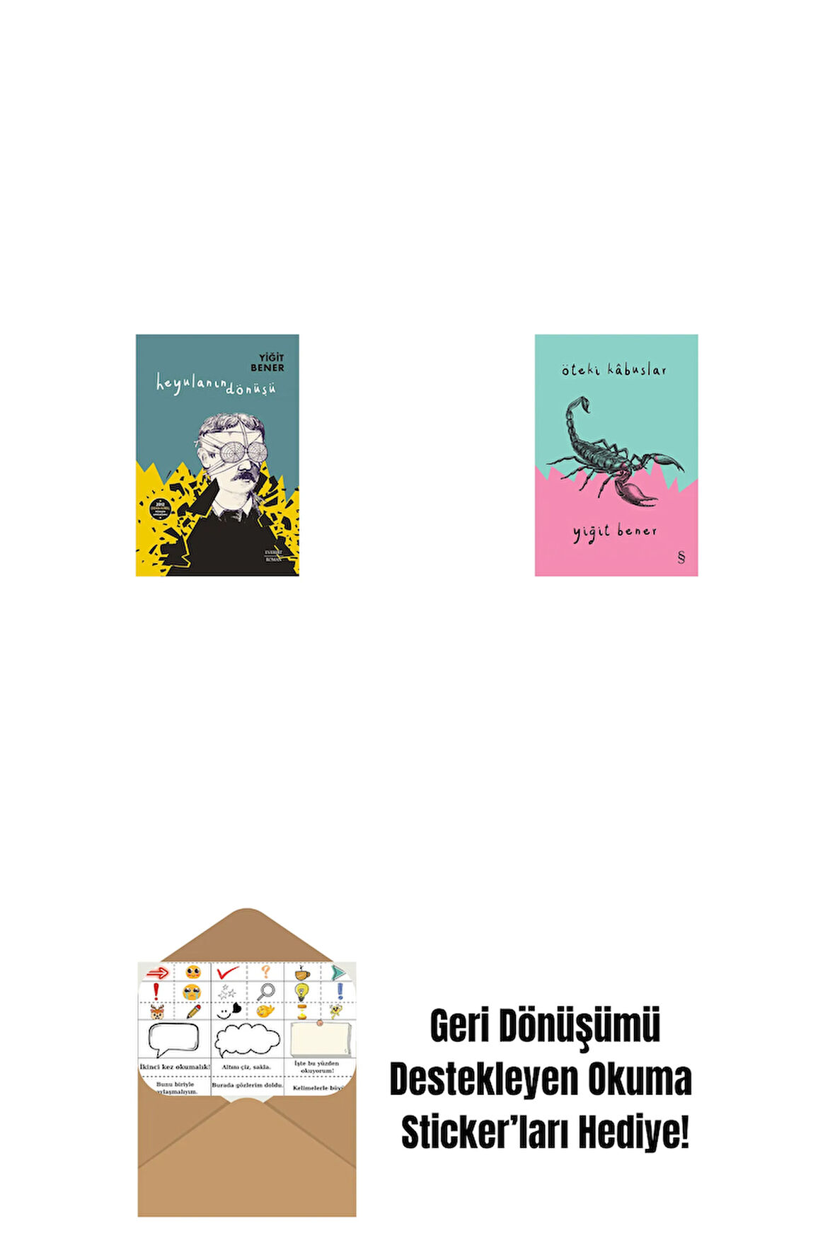 Heyulanın Dönüşü + Öteki Kabuslar + Okuma Sticker'ları