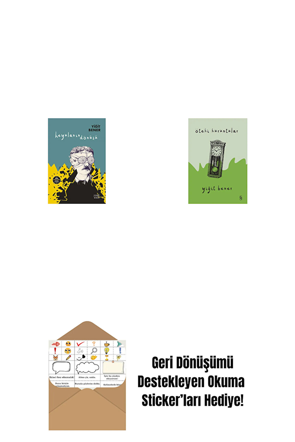 Heyulanın Dönüşü + Öteki Kuruntular + Okuma Sticker'ları