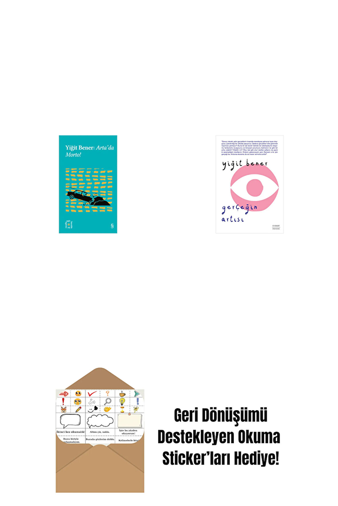 Everest Açıkhava 32 - Arta’da Morto! + Gerçeğin Artısı + Okuma Sticker'ları