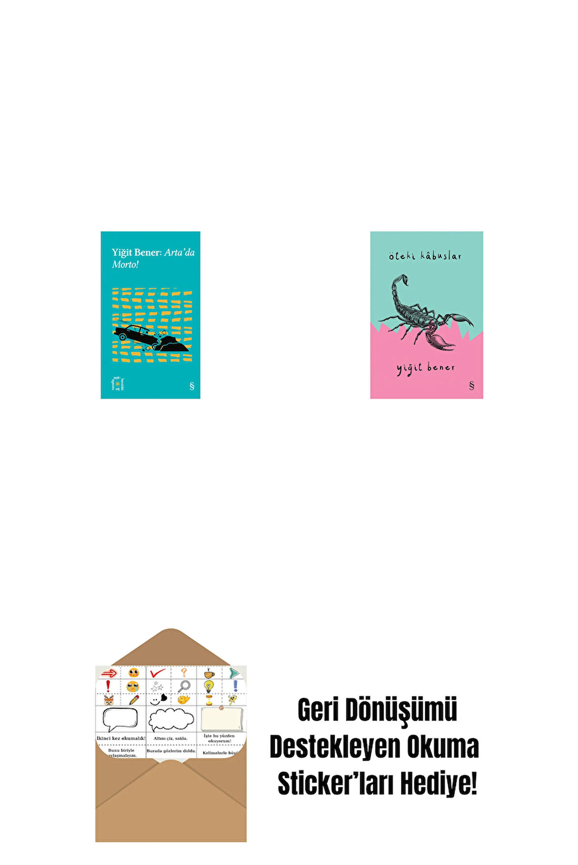 Everest Açıkhava 32 - Arta’da Morto! + Öteki Kabuslar + Okuma Sticker'ları