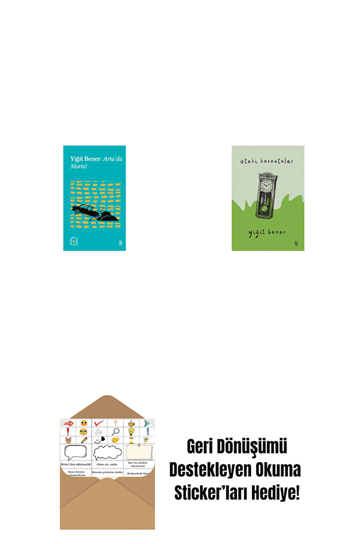 Everest Açıkhava 32 - Arta’da Morto! + Öteki Kuruntular + Okuma Sticker'ları