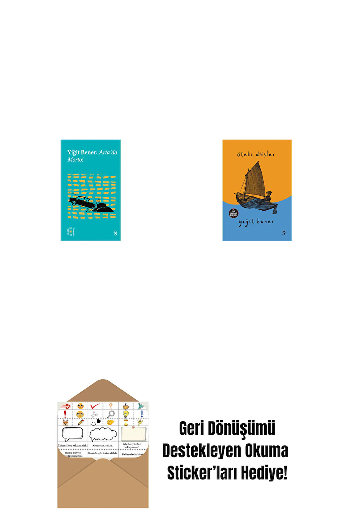 Everest Açıkhava 32 - Arta’da Morto! + Öteki Düşler + Okuma Sticker'ları