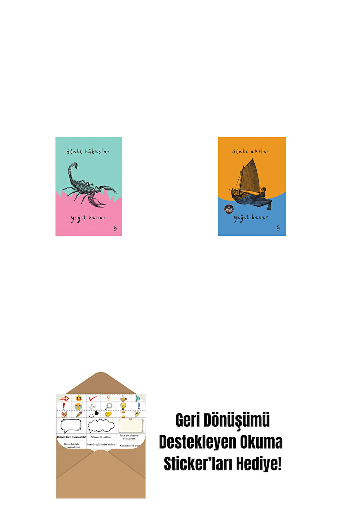 Öteki Kabuslar + Öteki Düşler + Okuma Sticker'ları