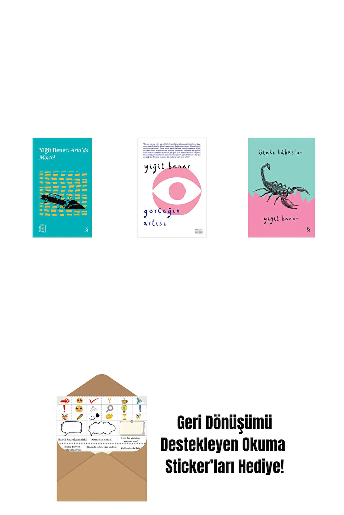 Everest Açıkhava 32 - Arta’da Morto! + Gerçeğin Artısı + Öteki Kabuslar + Okuma Sticker'ları