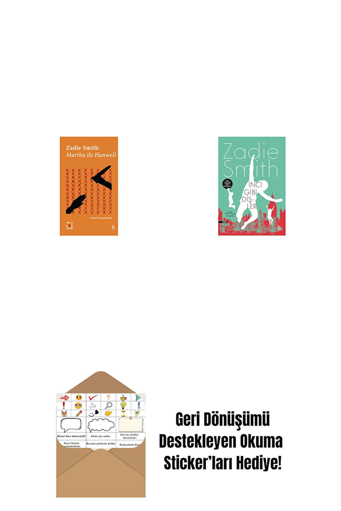 Everest Açıkhava 2 - Martha ile Hanwell + İnci Gibi Dişler + Okuma Sticker'ları