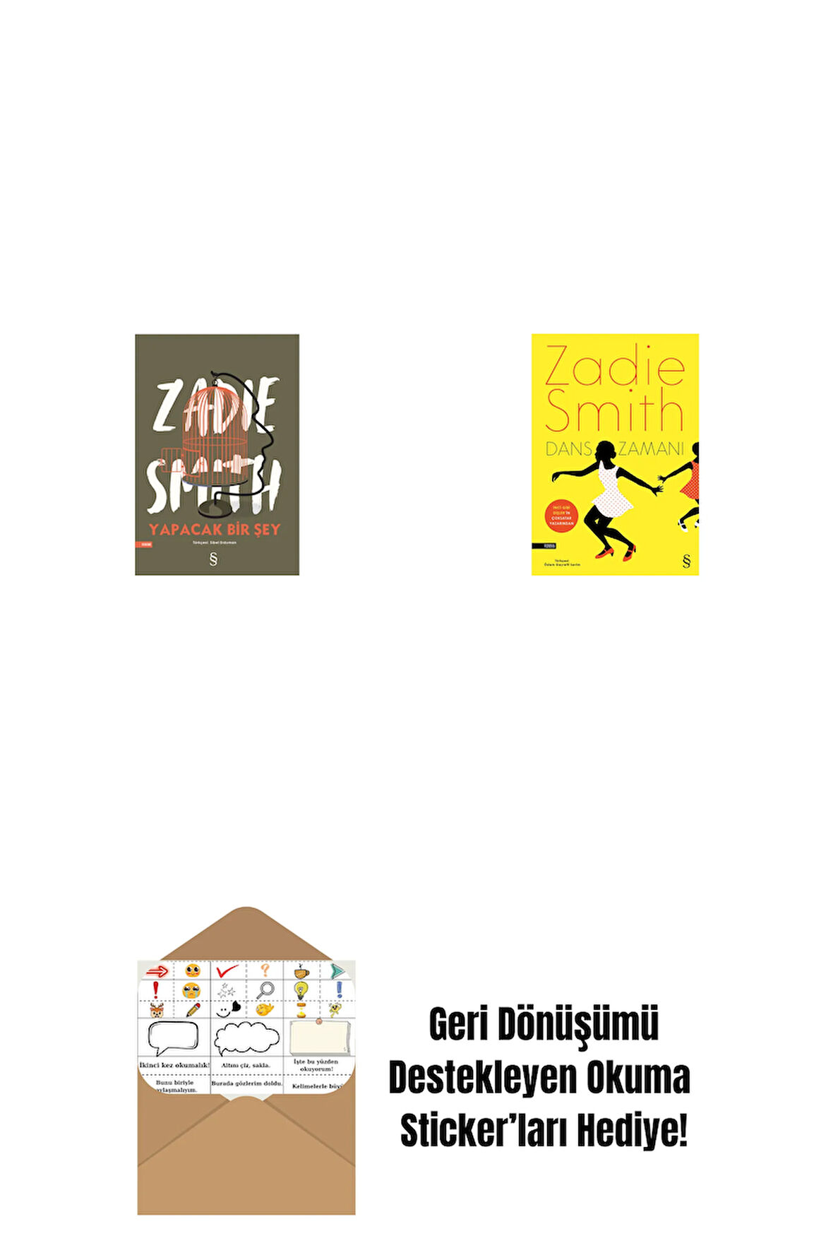 Yapacak Bir Şey + Dans Zamanı + Okuma Sticker'ları