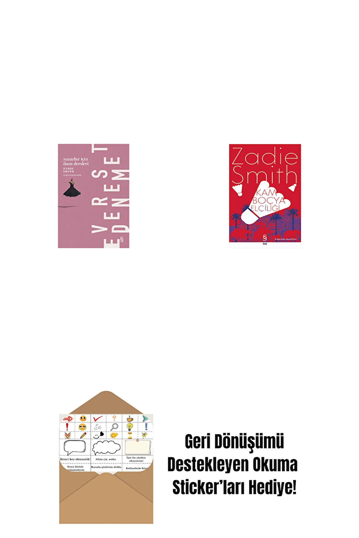 Yazarlar İçin Dans Dersleri + Kamboçya Elçiliği + Okuma Sticker'ları