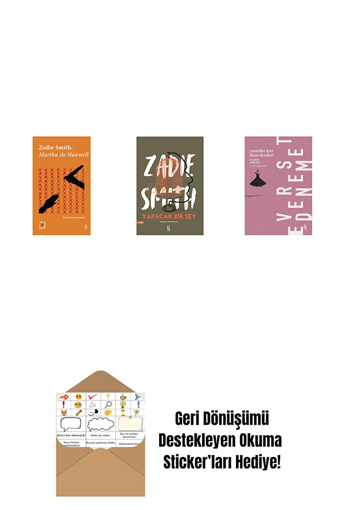 Everest Açıkhava 2 - Martha ile Hanwell + Yapacak Bir Şey + Yazarlar İçin Dans Dersleri + Okuma Sticker'ları