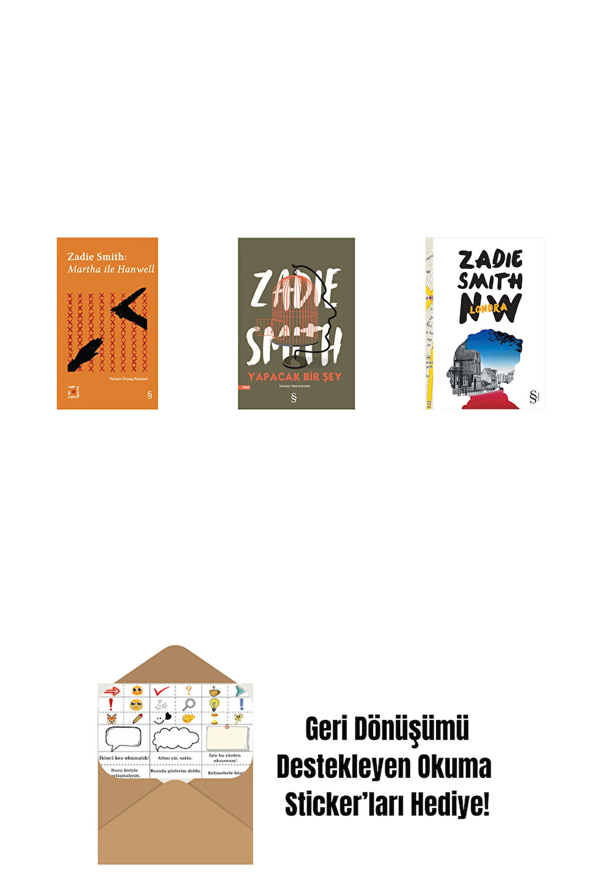 Everest Açıkhava 2 - Martha ile Hanwell + Yapacak Bir Şey + Nw, Londra + Okuma Sticker'ları