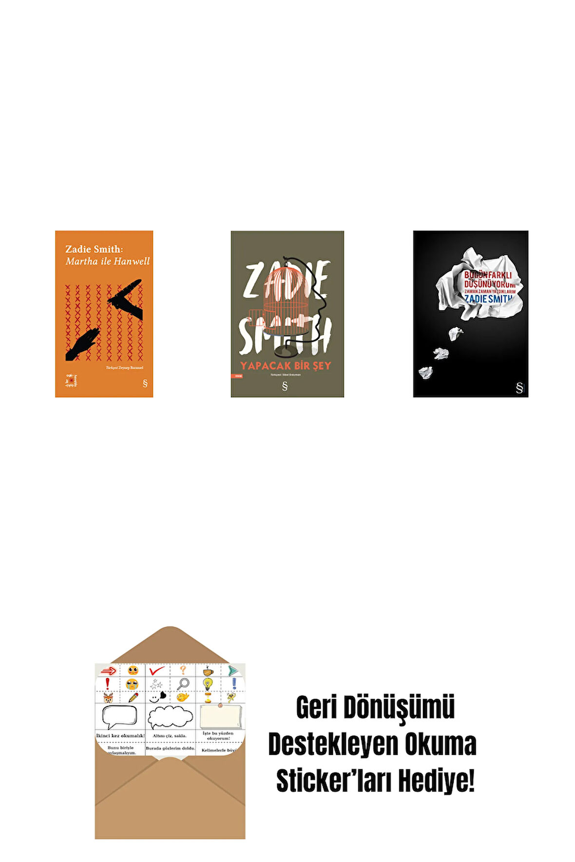 Everest Açıkhava 2 - Martha ile Hanwell + Yapacak Bir Şey + Bugün Farklı Düşünüyorum + Okuma Sticker'ları