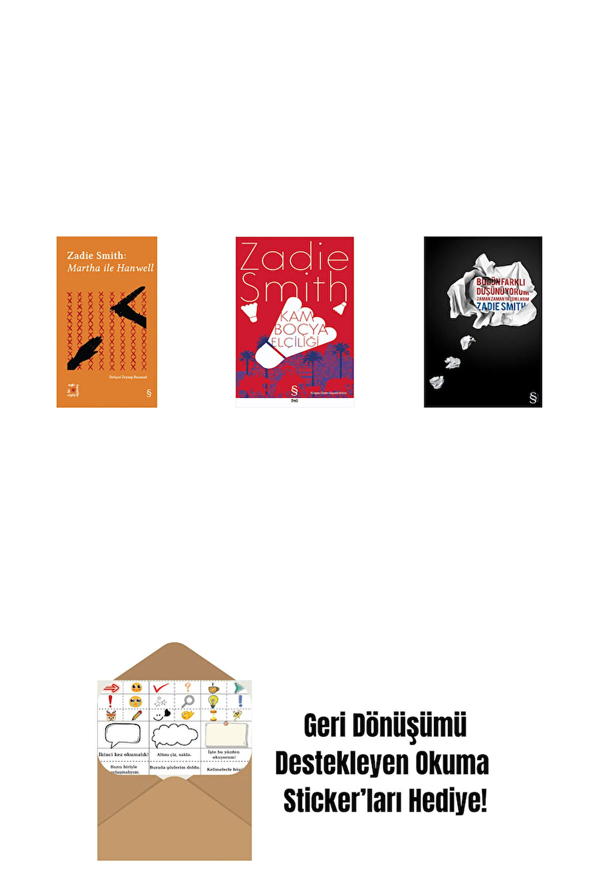 Everest Açıkhava 2 - Martha ile Hanwell + Kamboçya Elçiliği + Bugün Farklı Düşünüyorum + Okuma Sticker'ları