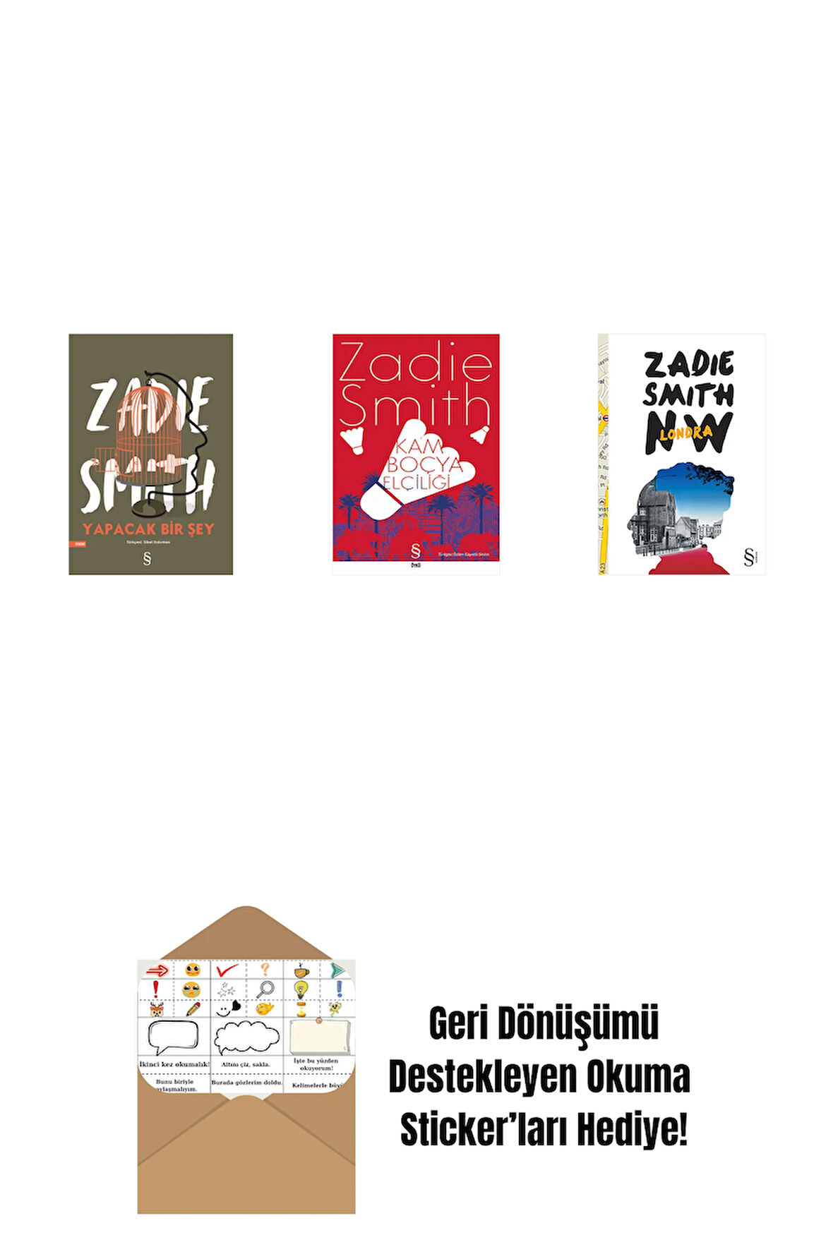 Yapacak Bir Şey + Kamboçya Elçiliği + Nw, Londra + Okuma Sticker'ları