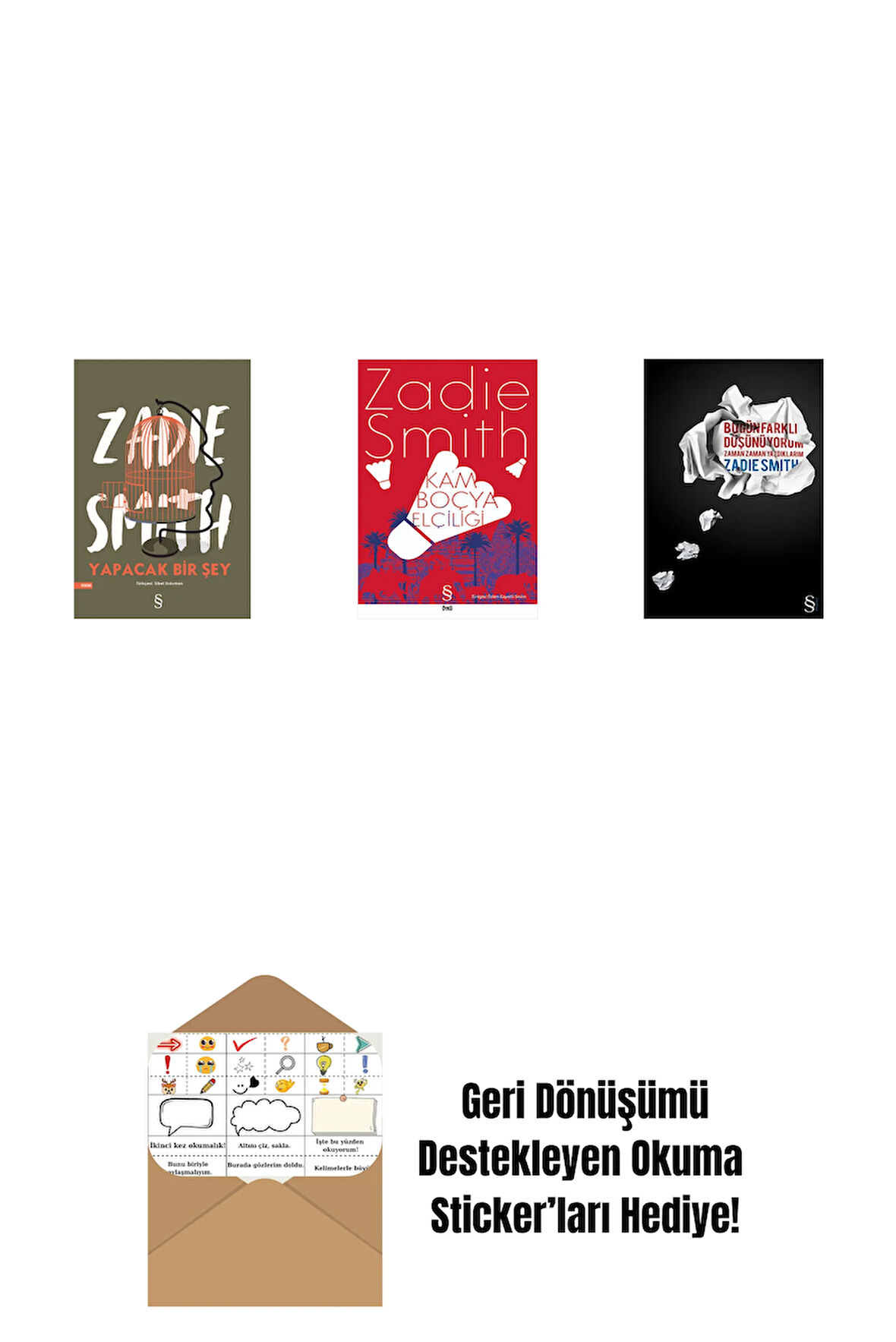 Yapacak Bir Şey + Kamboçya Elçiliği + Bugün Farklı Düşünüyorum + Okuma Sticker'ları