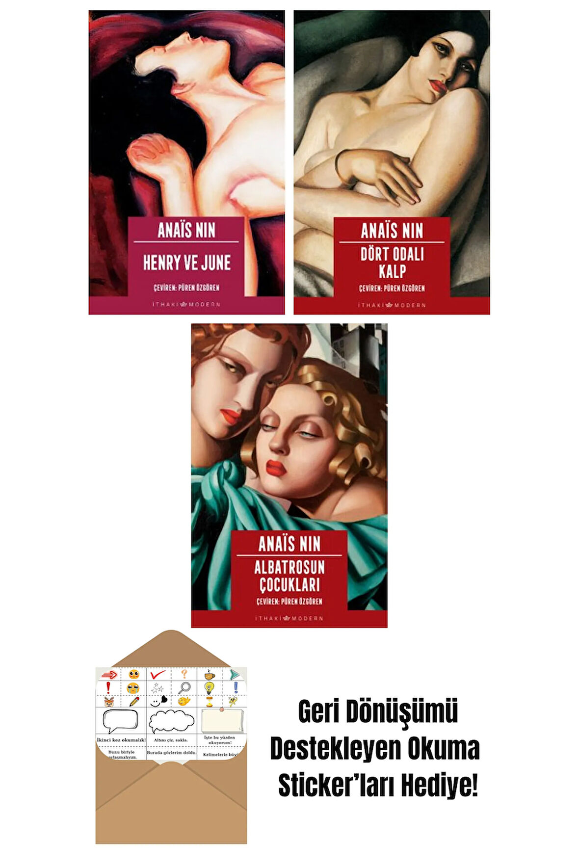 Henry ve June + Dört Odalı Kalp + Albatrosun Çocukları