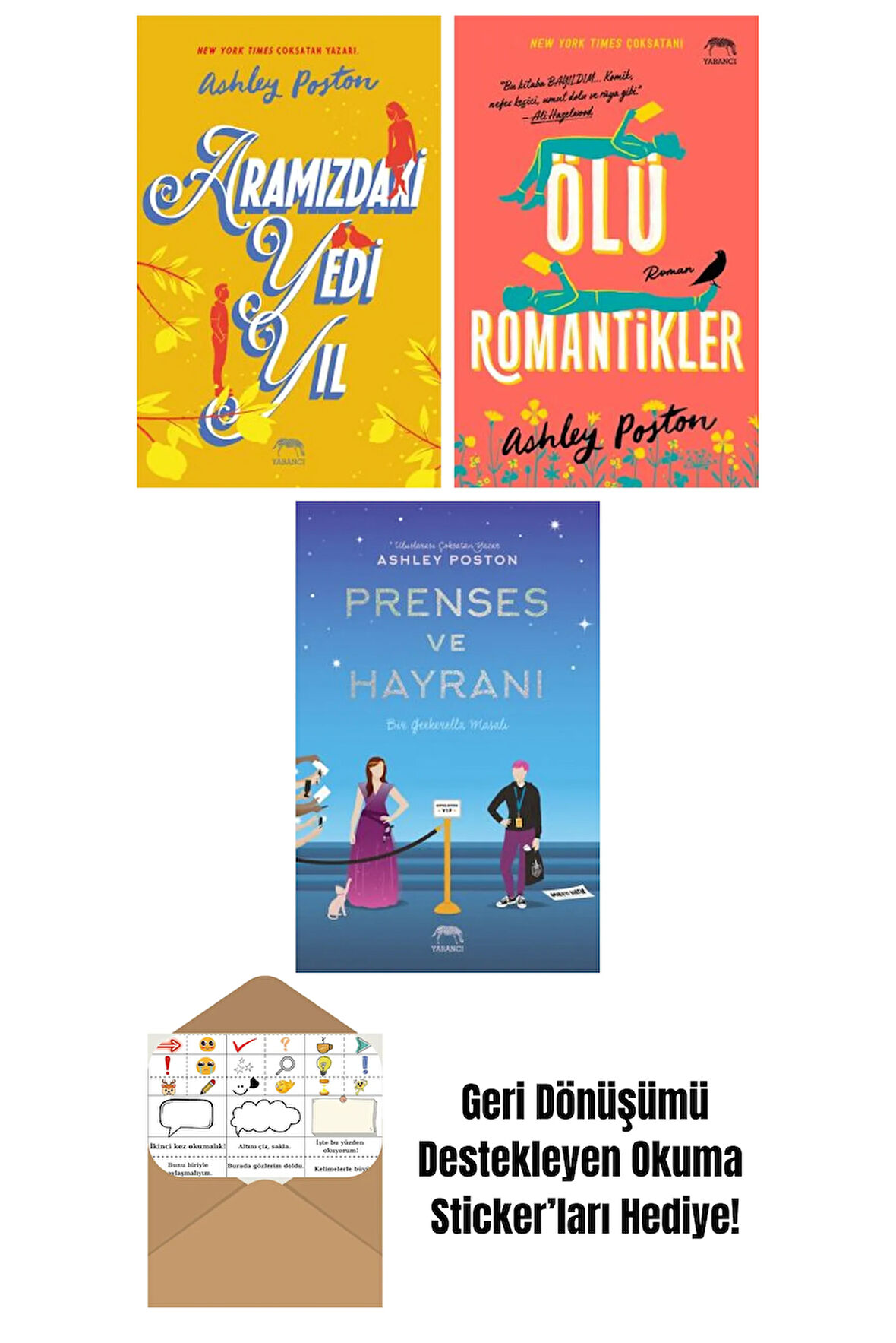 Aramızdaki Yedi Yıl + Ölü Romantikler + Kitap Kurdu ve Çirkin